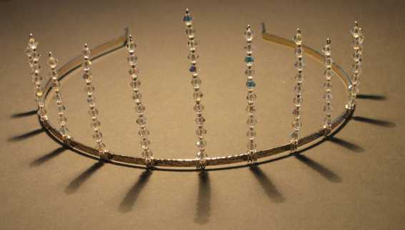 Crystal Spikes Tiara